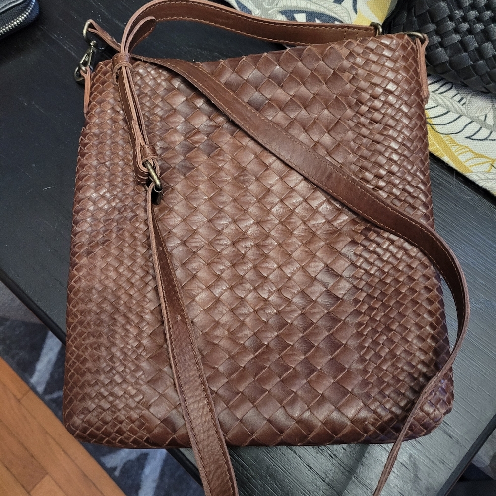Brown crossbody